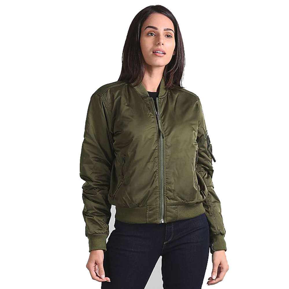 National Apparels women bomber jacket wholesale winter ladies sports jacket custom print streetwear unisex floral bomber jackets