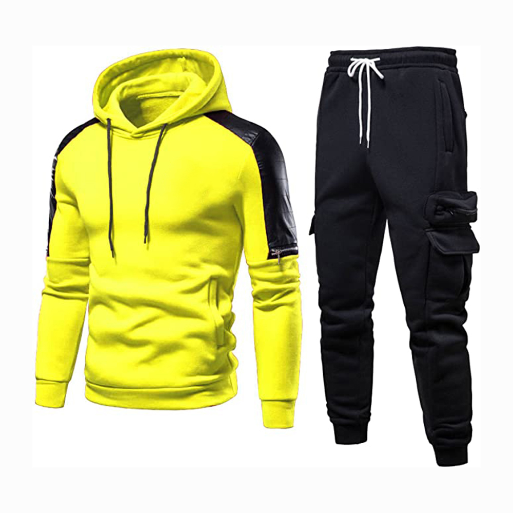National Apparels Men's Athletic Running Tracksuit Set Casual Full Zip Jogging Sweat Suit