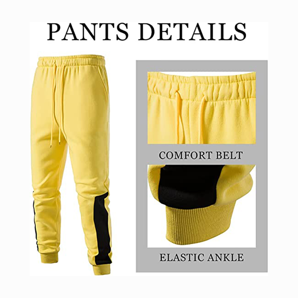 National Apparels Men's Athletic Running Tracksuit Set Casual Full Zip Jogging Sweat Suit