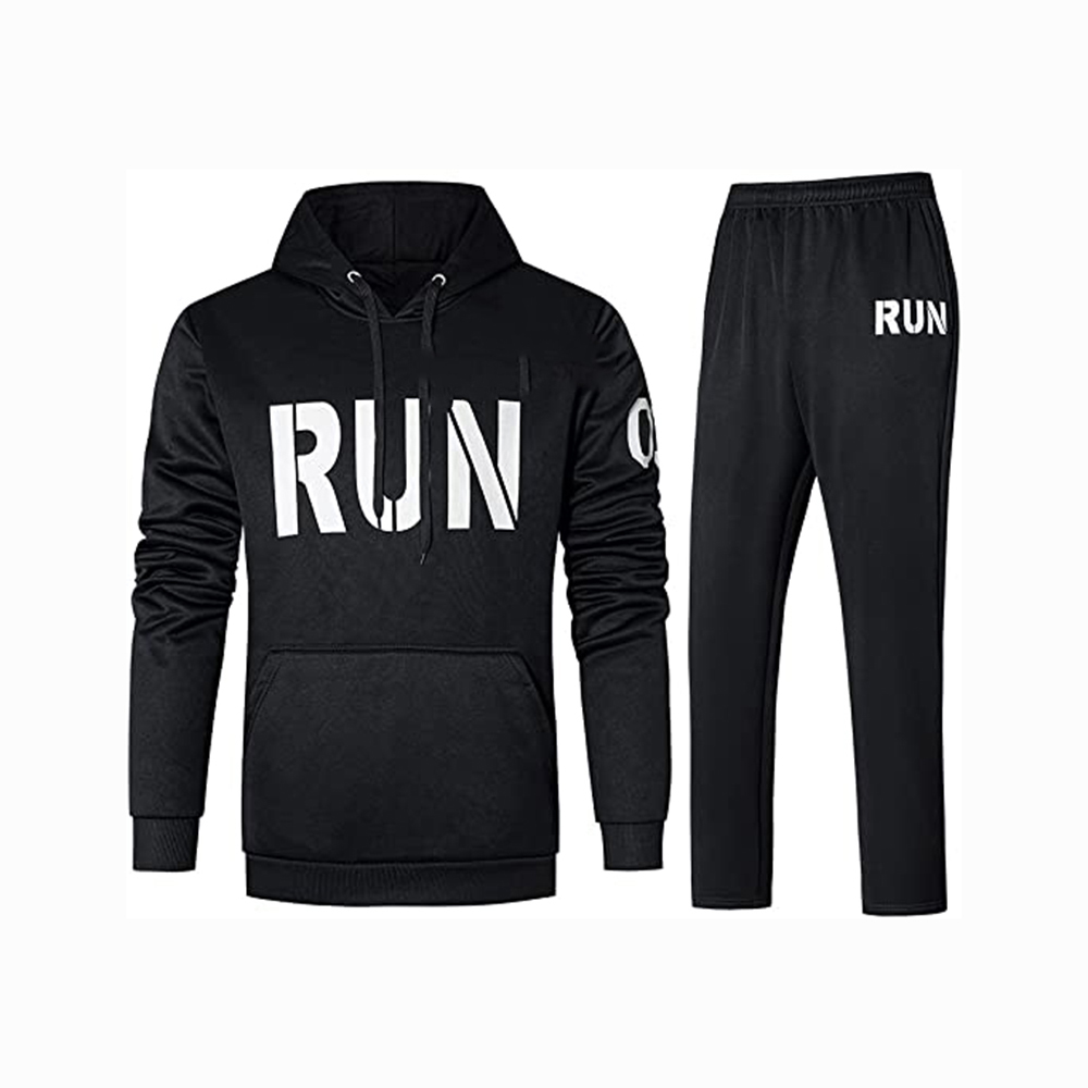 National Apparels Men's Athletic Running Tracksuit Set Casual Full Zip Jogging Sweat Suit