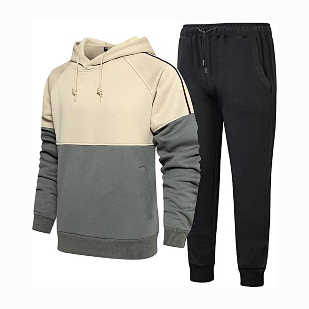 National Apparels Men's Athletic Running Tracksuit Set Casual Full Zip Jogging Sweat Suit