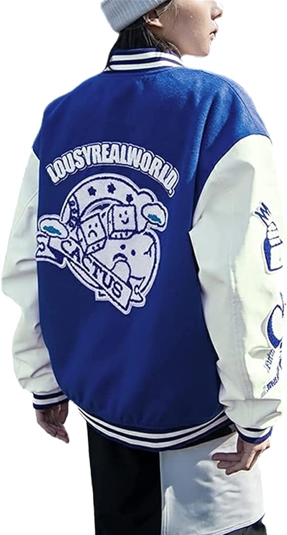 National Apparels Varsity Jackets Wool Made Patches Work Wholesale Custom Embroidery Baseball Jackets With Custom Label Logo