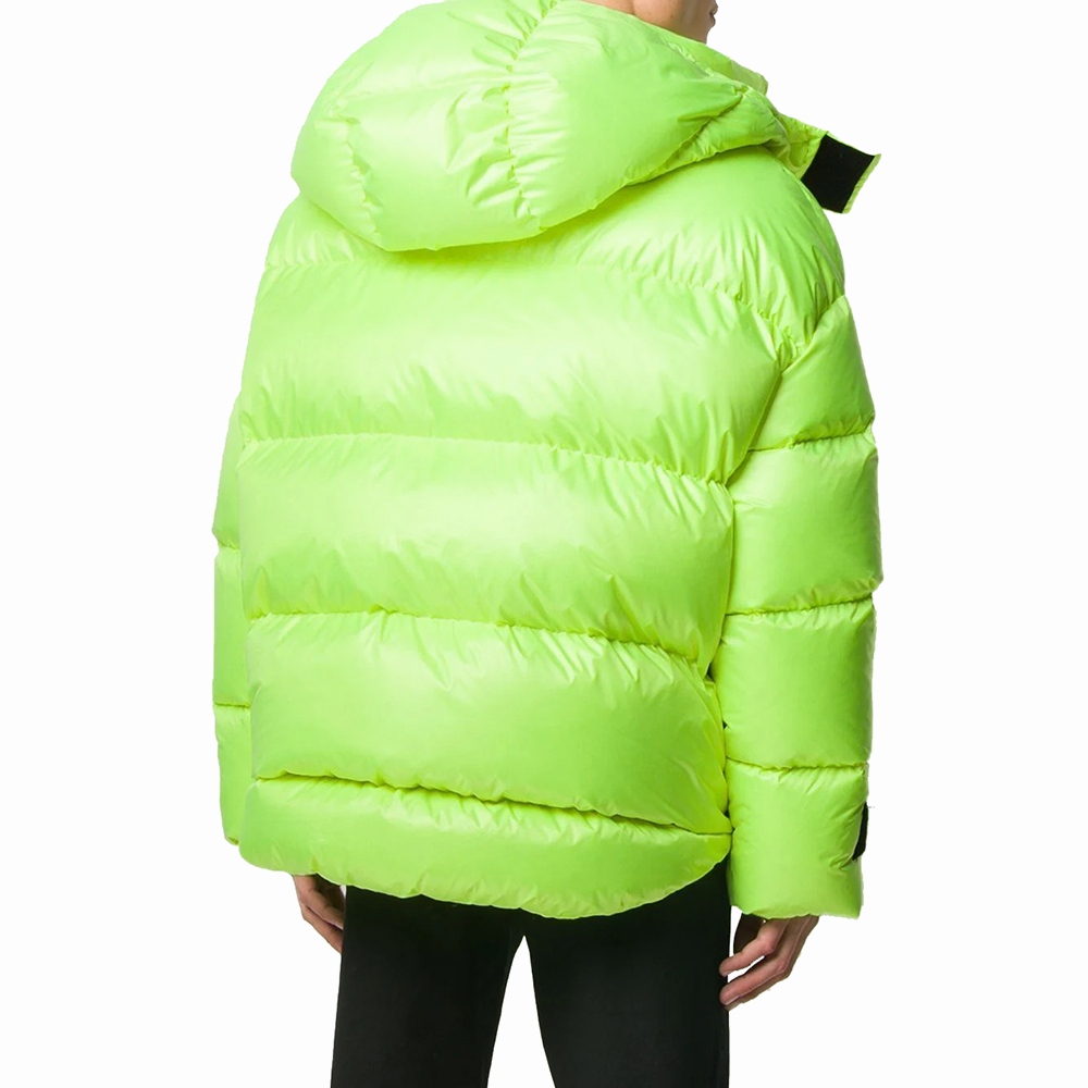 National Apparels Wholesale Custom Winter Puffer Jacket Men Women Sherpa Lining Design Hooded Mens Puffer Jackets