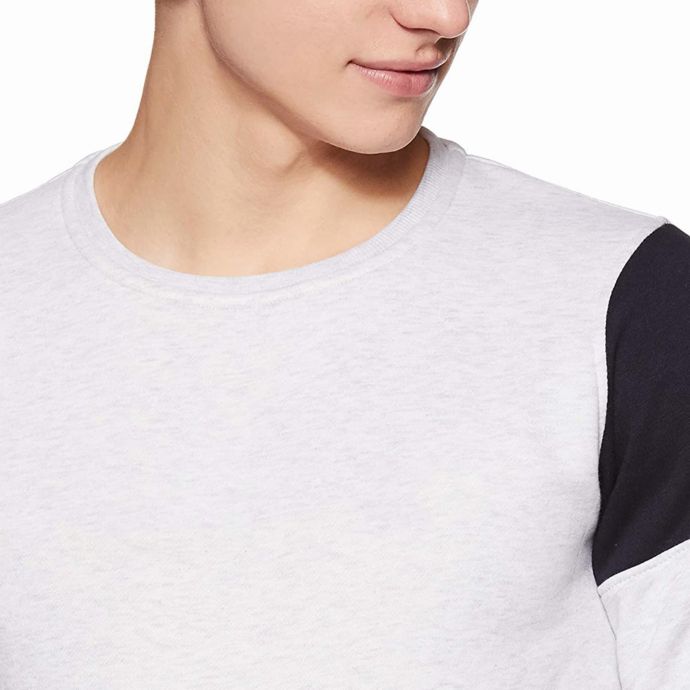 National Apparels Sweatshirt Mens New Multipanel Crewneck Sweatshirt Breathable Wholesale Custom Logo Pullover Sweatshirts