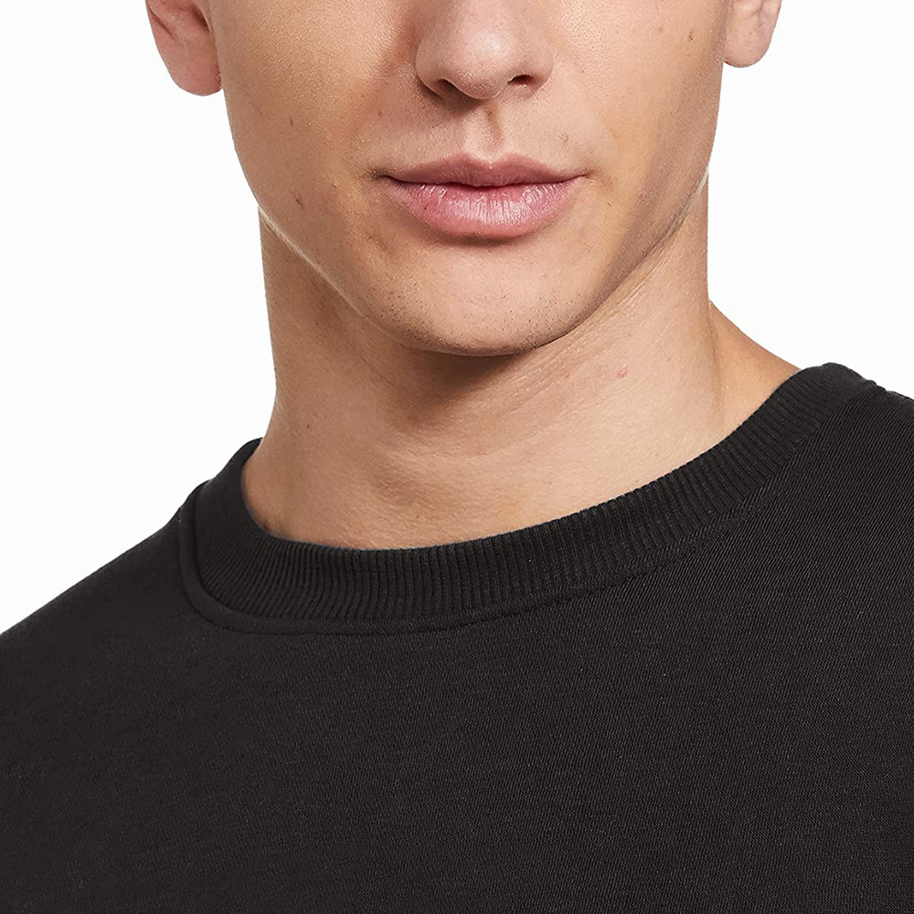 National Apparels Sweatshirt Mens New Multipanel Crewneck Sweatshirt Breathable Wholesale Custom Logo Pullover Sweatshirts