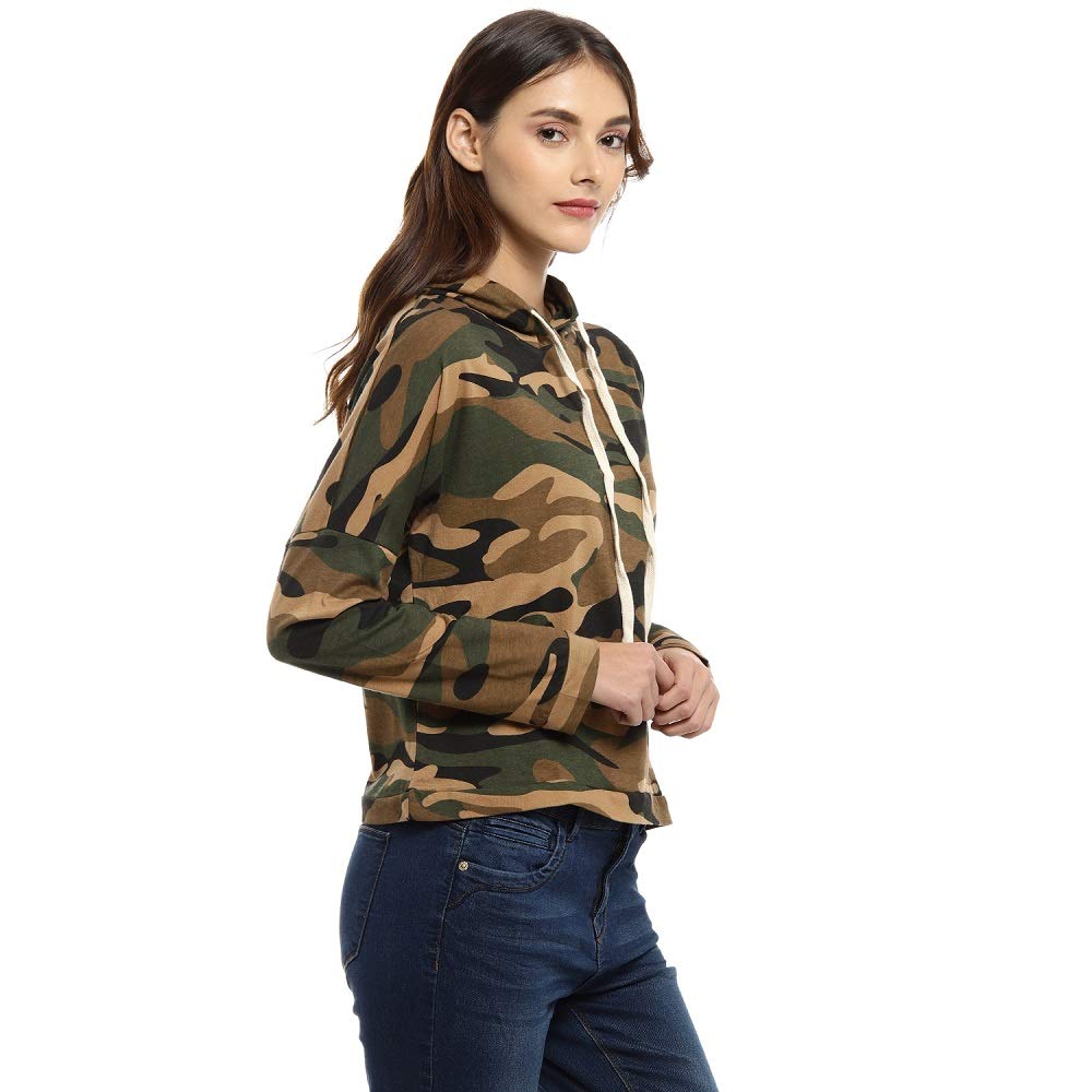 National Apparels Cotton Best Selling Women Crop Top Hoodie Professional Quality 100% Polyester Cotton Made Crop Top Hoodies For Women