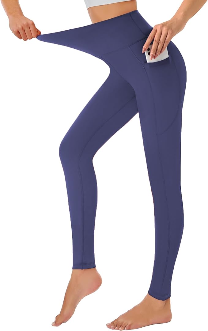 National Apparels Women's Soft High Waisted Leggings Tummy Control Yoga Pants High waist butt lifting custom yoga pants