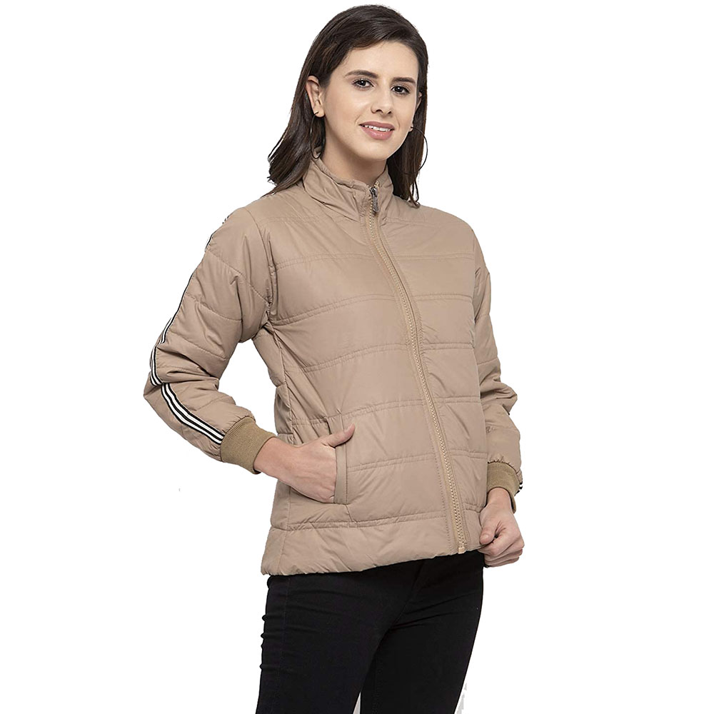 National Apparels Newest Stylish Fashion Womens Down Coat Customized Logo Down Jacket puffer jacket men custom logo