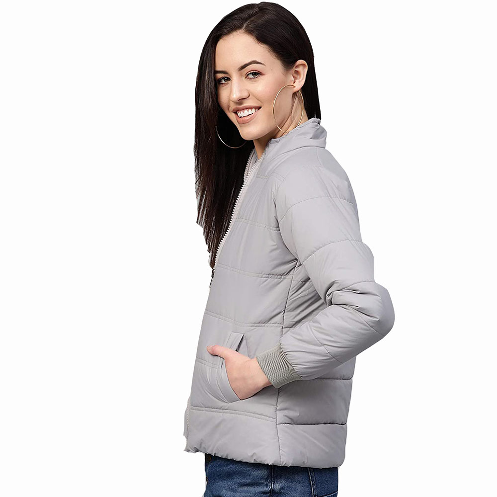 National Apparels Newest Stylish Fashion Womens Down Coat Customized Logo Down Jacket puffer jacket men custom logo