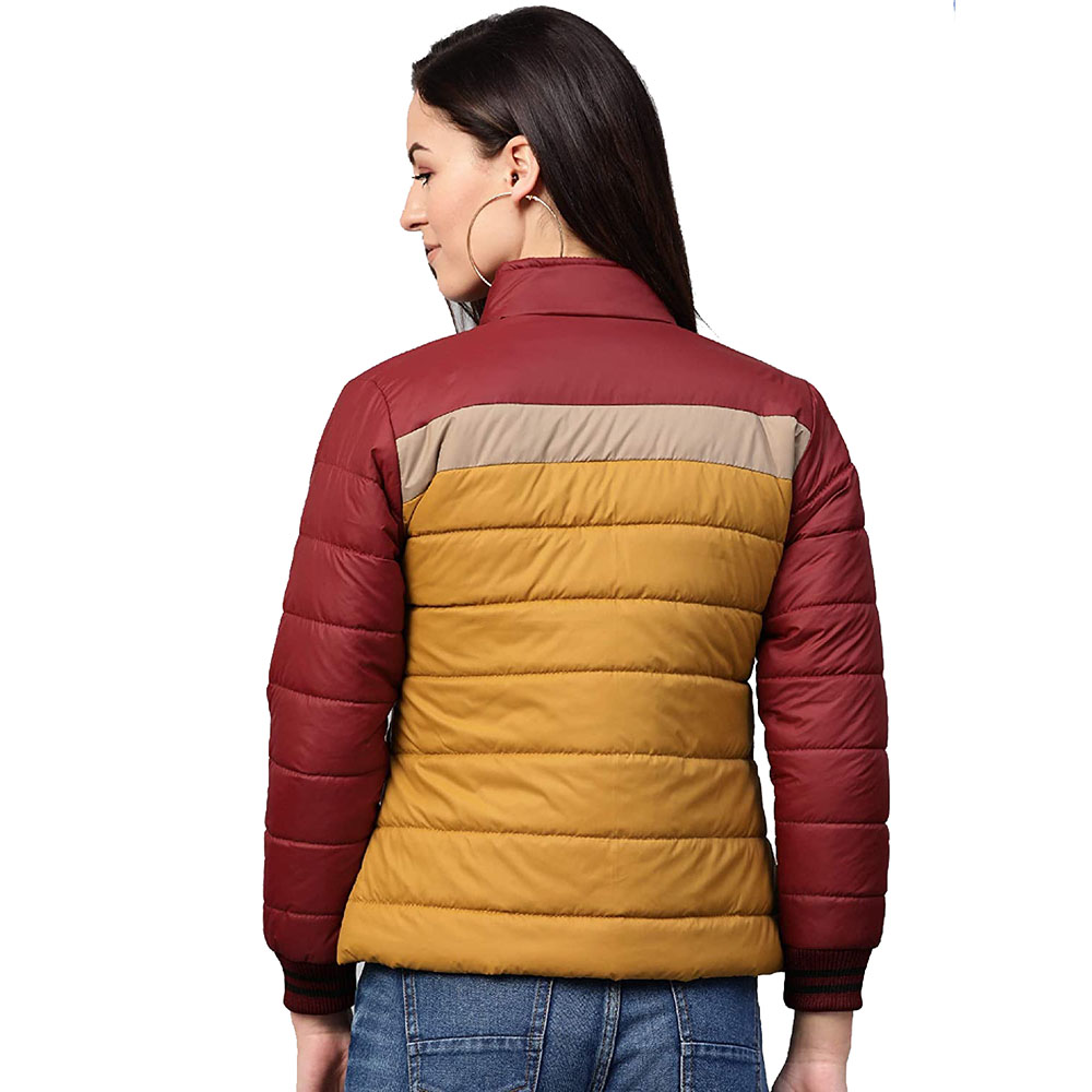 National Apparels Newest Stylish Fashion Womens Down Coat Customized Logo Down Jacket puffer jacket men custom logo