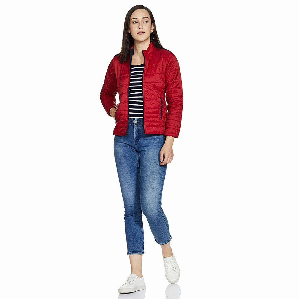 National Apparels Newest Stylish Fashion Womens Down Coat Customized Logo Down Jacket puffer jacket men custom logo