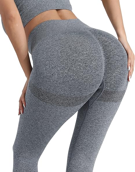 National Apparels Women's Soft High Waisted Leggings Tummy Control Yoga Pants High waist butt lifting custom yoga pants