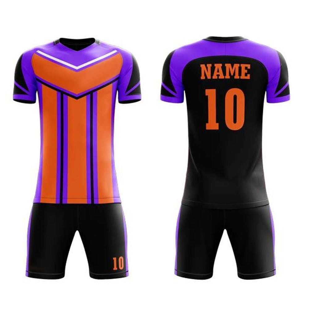 National Apparels 2024 Latest Design Soccer Uniform Set New Arrival Team Name Men Soccer Sports Football Uniforms For Sale