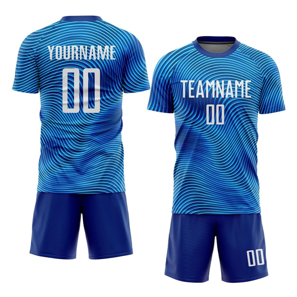 National Apparels 2024 Latest Design Soccer Uniform Set New Arrival Team Name Men Soccer Sports Football Uniforms For Sale